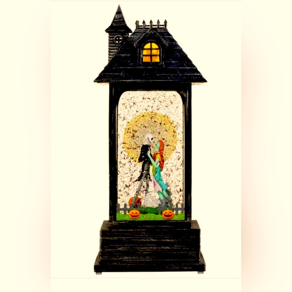 Nightmare Before Christmas Glittering Lantern for Halloween and Christmas